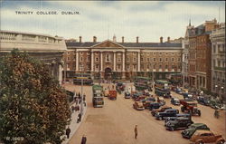 Trinity College Dublin, Ireland Postcard Postcard