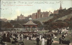 West Princes St. Gardens Postcard