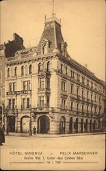 Hotel Minerva Postcard