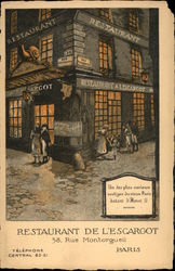 Restaurant de l'Escargot Postcard