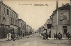 Gambetta Street at Gigny Postcard