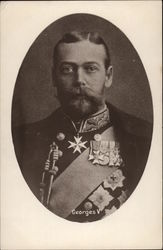 George V Royalty Postcard Postcard