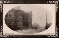 Katherine Street Ashton-under-Lyne, England Postcard Postcard