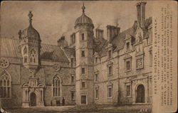 Heroit's Hospital Edinburgh, Scotland Postcard Postcard