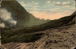 Landslide at Cucaracha Postcard