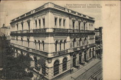 The International and Hypoticar Bank Postcard