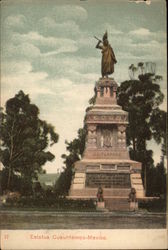 Statue of Cuauhtemoc Postcard