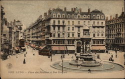 Place des Jacobins et Rue Centrale Postcard