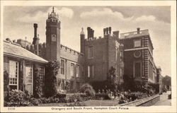 Orangery and South Front, Hampton Court Palace London, England Postcard Postcard