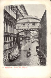 Ponte del Sospiri Postcard