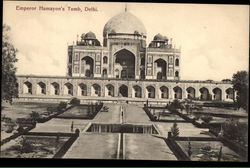 Emperor Humayon's Tomb Postcard