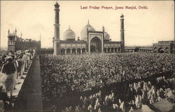 Last Friday Prayer, Juma Masjid Postcard