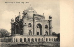 Mausoleum of Sufter Jung Delhi, India Postcard Postcard