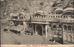 Temples at the Galta Postcard