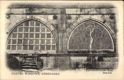 Carved Windows Postcard