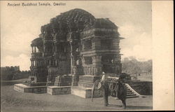 Ancient Buddhist Temple Postcard