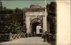 Puerta Isabela II Postcard