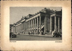 Konigsbau Stuttgart, Germany Postcard Postcard