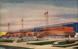 Agricultural Building Postcard