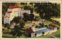 The General Oglethorpe Hotel and Golf Club Savannah, GA Postcard Postcard