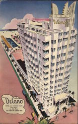 The Delano Hotel and Cabana Club Miami Beach, FL Postcard Postcard