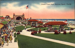 Ocean Front Park Postcard