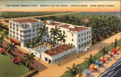 The Marine Terrace Hotel Postcard