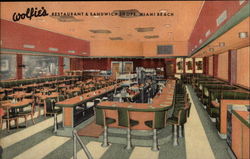 Wolfie's Restaurant & Sandwich Shop Postcard