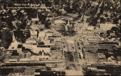 Showing the Widest Paved Main Street in the World Postcard