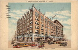 A Great Store Serving All Iowa - Younker Brothers Des Moines, IA Postcard Postcard