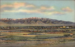 Sandia Mountains Albuquerque, NM Postcard Postcard