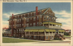 Hotel Macomber Postcard