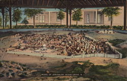 Model of Jerusalem Postcard