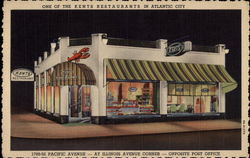 One of the Kents Restaurants in Atlantic City Postcard