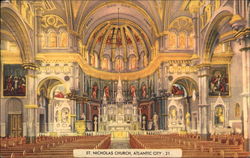 St. Nicholas Church Postcard