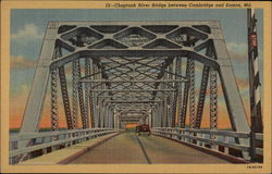 Choptank River Bridge Postcard