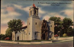 St. Francis Mission (Called The Mexican Mission) Waco, TX Postcard Postcard