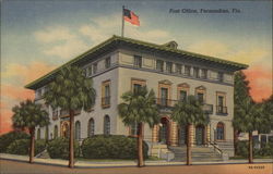 Post Office, Fernandina, FL Fernandina Beach, FL Postcard Postcard