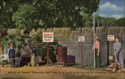 A Typical "Moonshine Still", now to be found at the Old Jail St. Augustine, FL Postcard Postcard