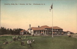 Country Club Golf Course Pinehurst, NC Postcard Postcard