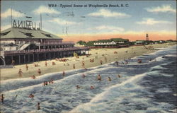 Typical Scene Postcard