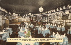 Joe King's Rathskeller New York, NY Postcard Postcard