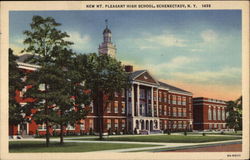 New Mt. Pleasant High School Schenectady, NY Postcard Postcard