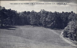 "The Green in the Woods" - No. 6. Grossinger Country Club Postcard