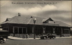 Railroad Station Postcard