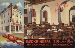 Bookbinders Sea Food House Inc Postcard