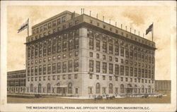 The Washington Hotel Postcard