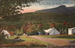 Dolly Copp Camp Ground and the Imp, Pinkham Notch Gorham, NH Postcard Postcard