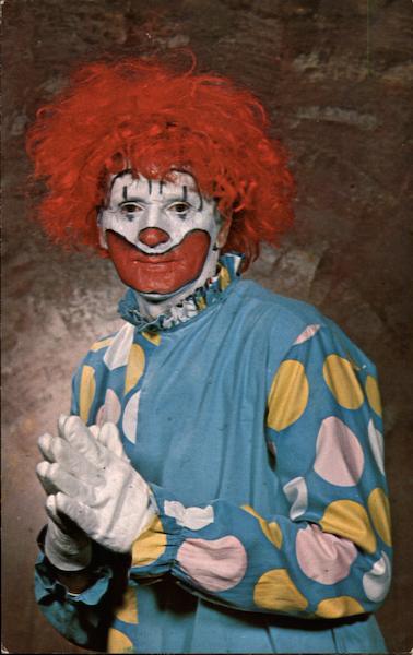 Slim the Clown (Fred A. Raposa) Fall River, MA Circus