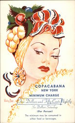 Copacabana New York, NY Postcard Postcard